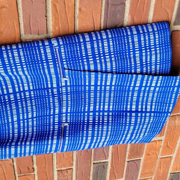 J. CREW  Shift address in Royal blue and white - Picture 4 of 5